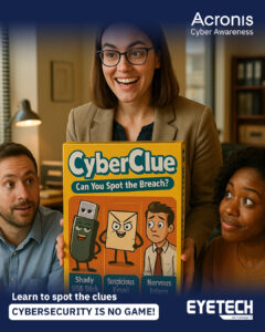 Learn to spot the clues cybersecurity is no game