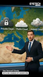 Your forecast, Cloudy with no chance of downtime