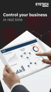 Microsoft Business Central ERP dashboard showing integrated financial and supply chain management