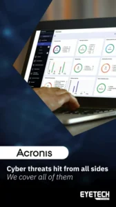 Acronis security services Malta – multi‑layer cybersecurity protection diagram