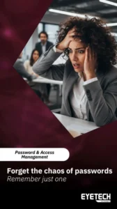 structured password management dashboard example