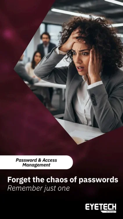 structured password management dashboard example