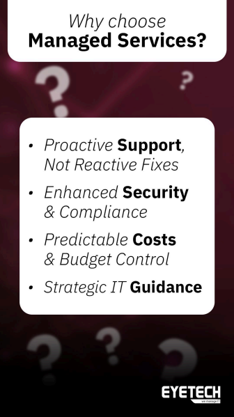 Managed service provider vs reactive IT support – long-term strategic IT planning